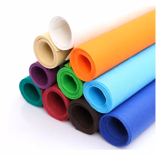 Direct Factory Anti-Static PP Waterproof Nonwoven Fabric Colorful Nonwoven for Bag