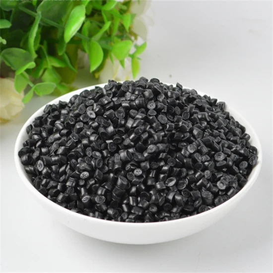 Black Master Batch Raw Materials Plastic Granule LDPE