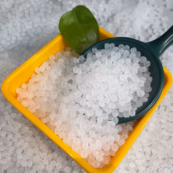 Factory Direct Sale Soft White Plastic Particles Raw Material for Children′ S Toys Pet Toys