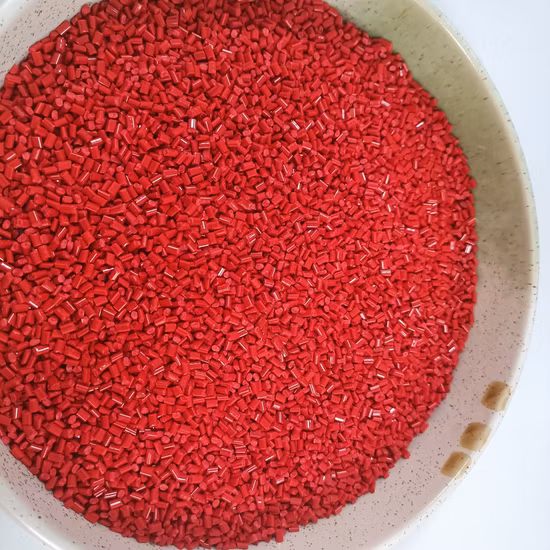 Injection Grade Nylon Fiber Reinforced Plastic Particles PA6 Fiber Reinforced 30% Modified