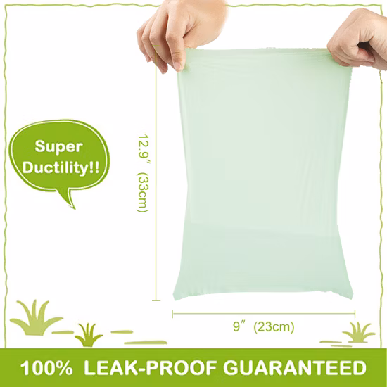 PLA+Pbat/Corn Starch Biodegradable and Compostable Shopping/Garbage/Mailing/Poly Mailer/Zip-Lock/T-Shirt/Dog Pet Poop/Cloth/Flat Hand Plastic Bags Factory